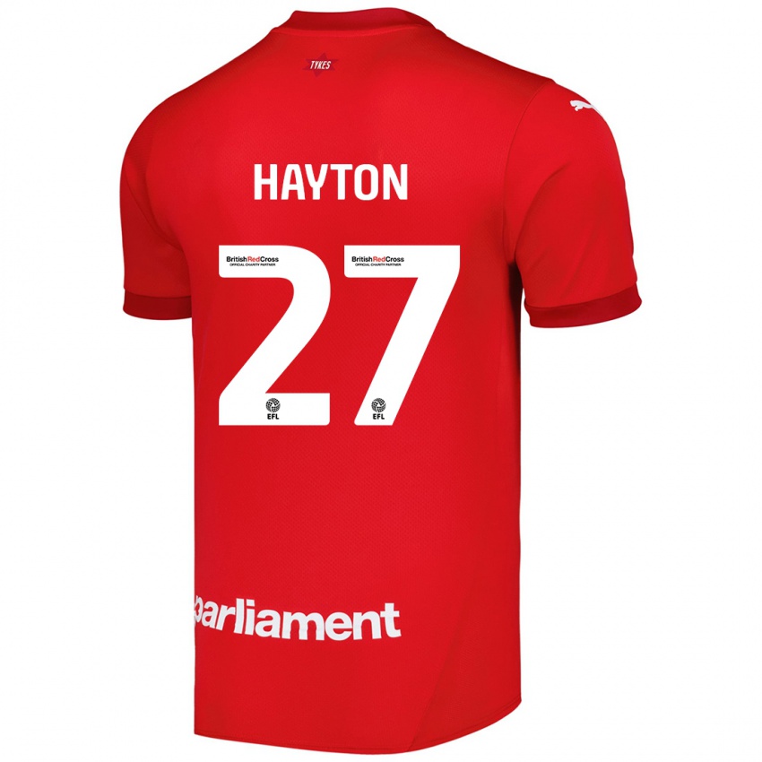 Niño Camiseta Adam Hayton #27 Rojo 1ª Equipación 2024/25 La Camisa México