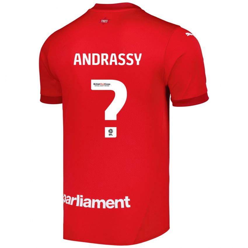 Niño Camiseta Oliver Andrassy #0 Rojo 1ª Equipación 2024/25 La Camisa México