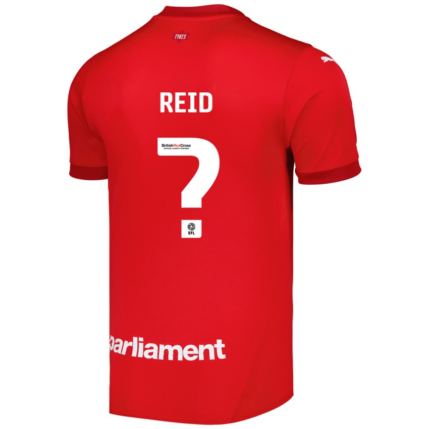 Niño Camiseta Kallum Reid #0 Rojo 1ª Equipación 2024/25 La Camisa México