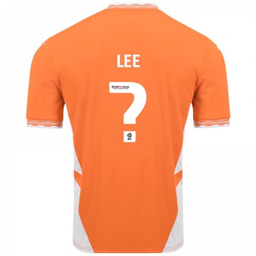 Niño Camiseta Samantha Lee #0 Naranja Blanco 1ª Equipación 2024/25 La Camisa México