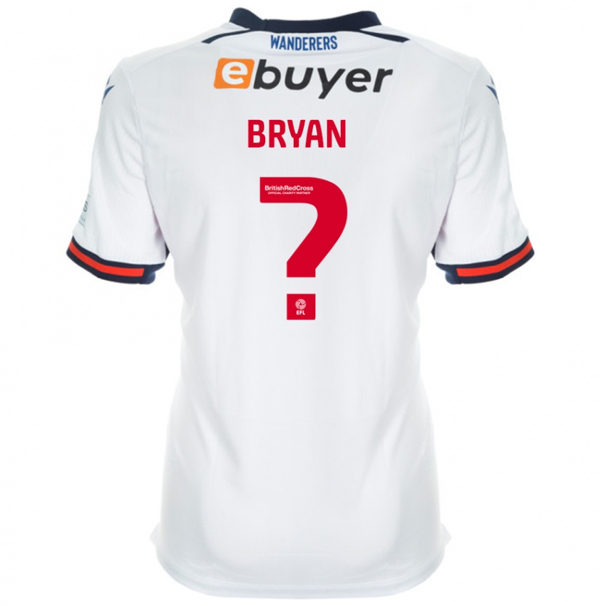 Niño Camiseta Trevon Bryan #0 Blanco 1ª Equipación 2024/25 La Camisa México