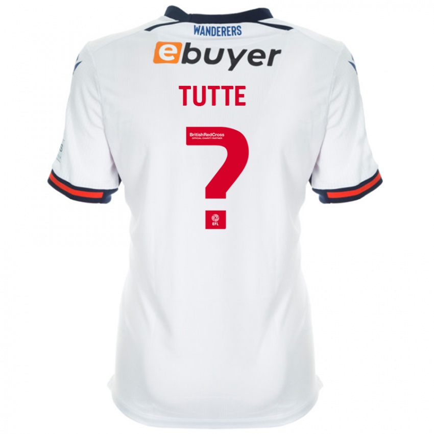 Niño Camiseta Andrew Tutte #0 Blanco 1ª Equipación 2024/25 La Camisa México