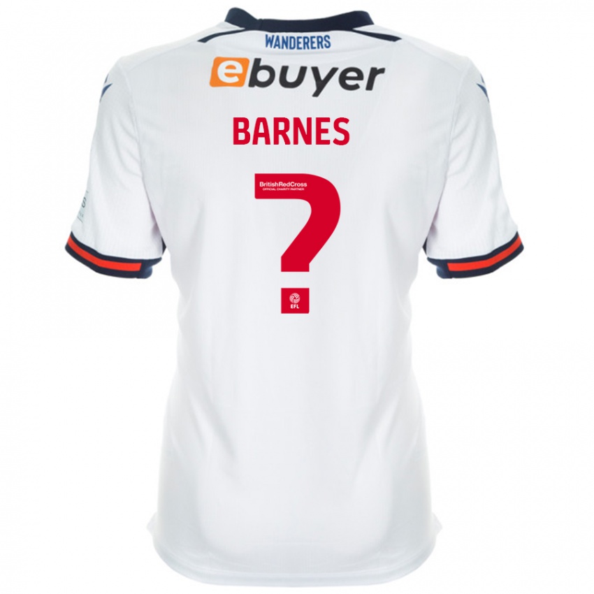 Niño Camiseta Lily Barnes #0 Blanco 1ª Equipación 2024/25 La Camisa México