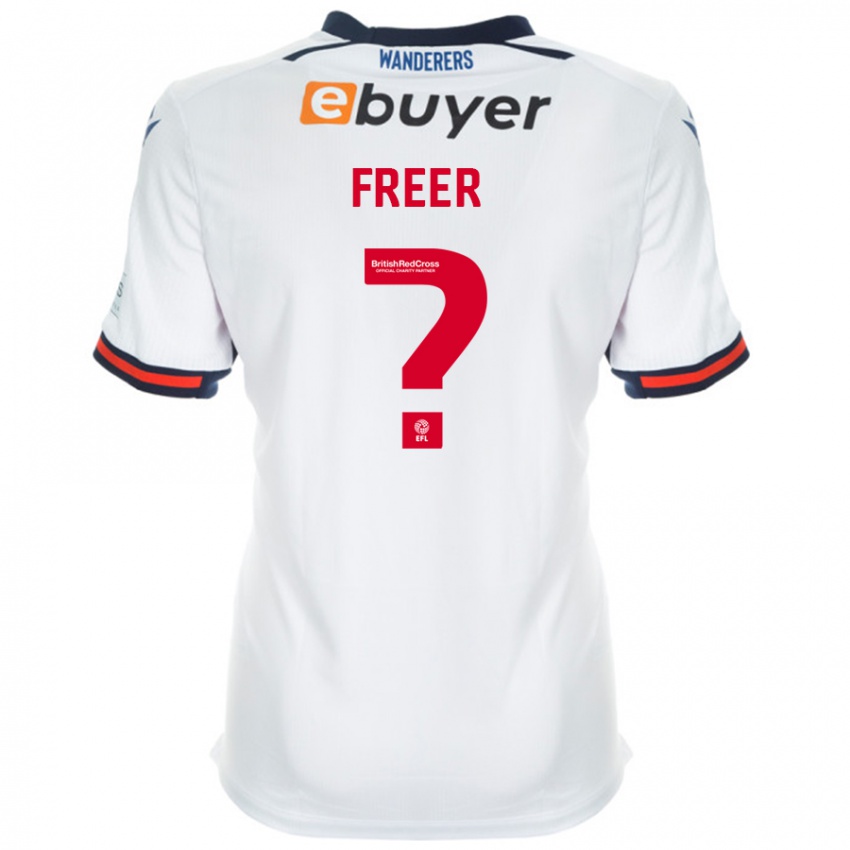 Niño Camiseta Eleanor Freer #0 Blanco 1ª Equipación 2024/25 La Camisa México