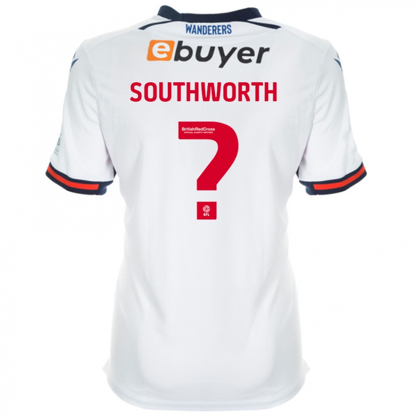 Niño Camiseta Ellie Southworth #0 Blanco 1ª Equipación 2024/25 La Camisa México