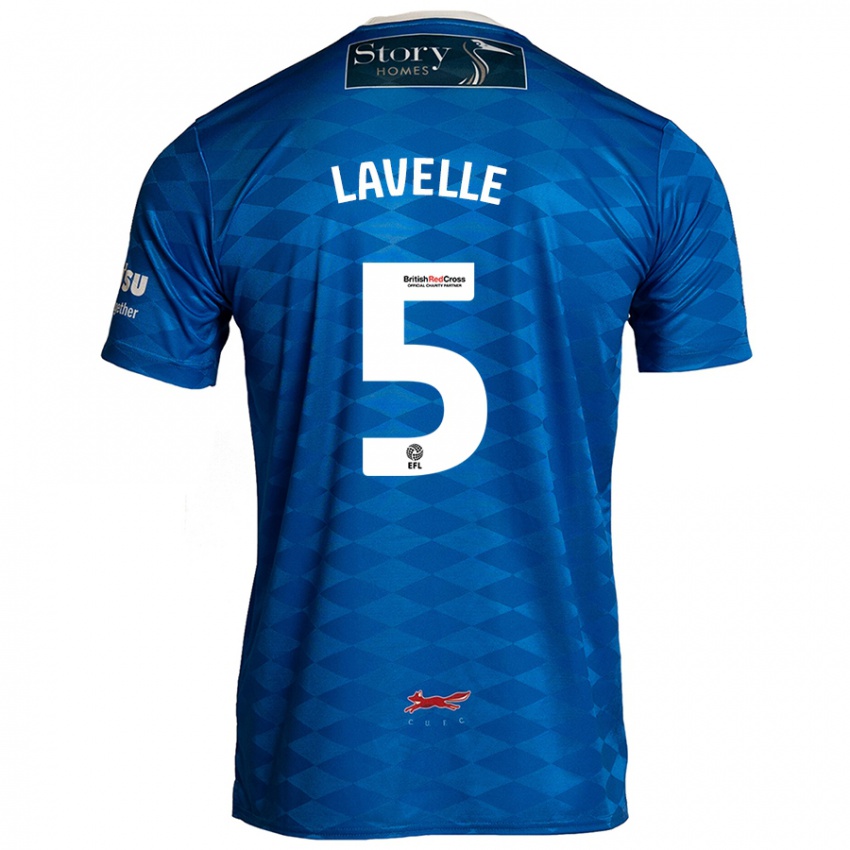 Niño Camiseta Sam Lavelle #5 Azul 1ª Equipación 2024/25 La Camisa México