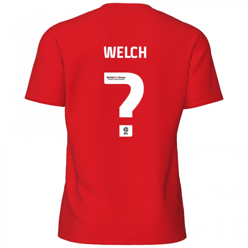 Niño Camiseta Makai Welch #0 Rojo 1ª Equipación 2024/25 La Camisa México