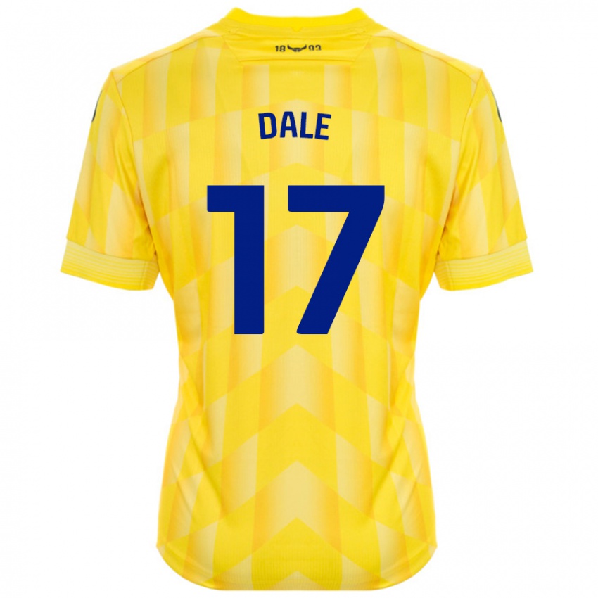 Niño Camiseta Owen Dale #17 Amarillo 1ª Equipación 2024/25 La Camisa México