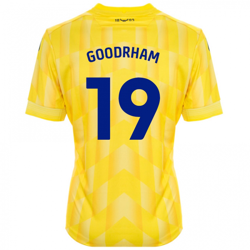 Niño Camiseta Tyler Goodrham #19 Amarillo 1ª Equipación 2024/25 La Camisa México