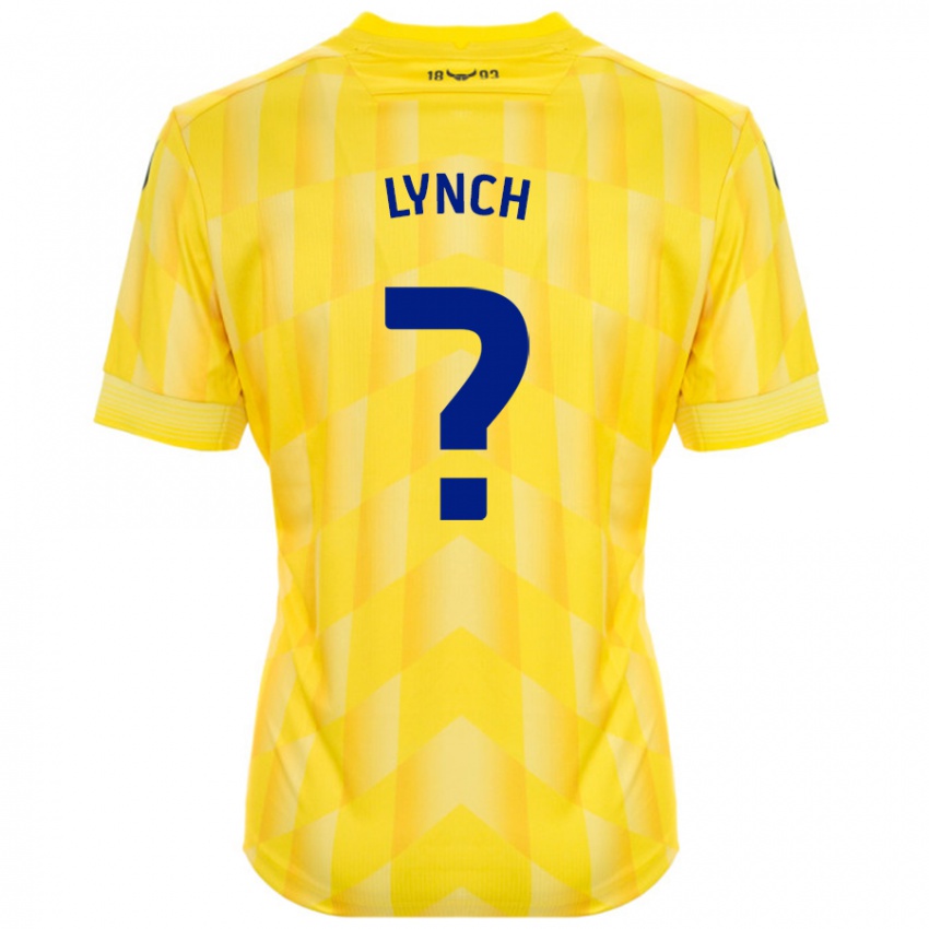 Niño Camiseta Bobby Lynch #0 Amarillo 1ª Equipación 2024/25 La Camisa México