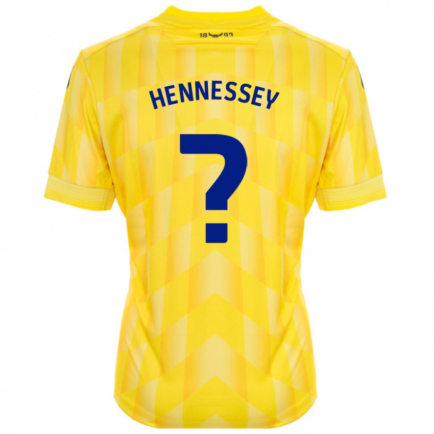 Niño Camiseta Laura Hennessey #0 Amarillo 1ª Equipación 2024/25 La Camisa México