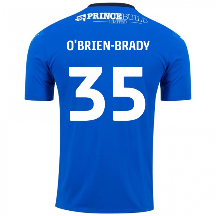 Niño Camiseta Donay O'brien-Brady #35 Azul Blanco 1ª Equipación 2024/25 La Camisa México