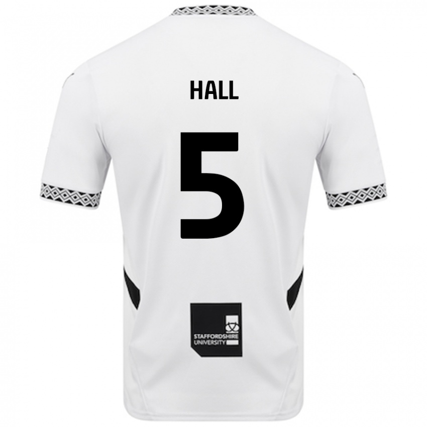 Niño Camiseta Connor Hall #5 Blanco 1ª Equipación 2024/25 La Camisa México