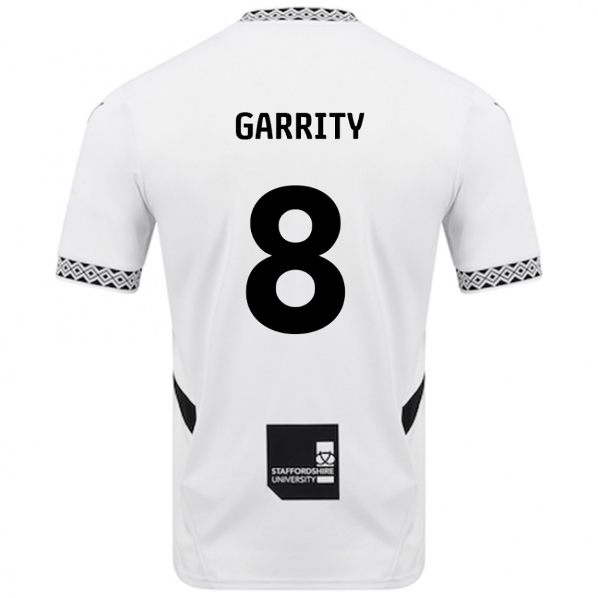 Niño Camiseta Ben Garrity #8 Blanco 1ª Equipación 2024/25 La Camisa México