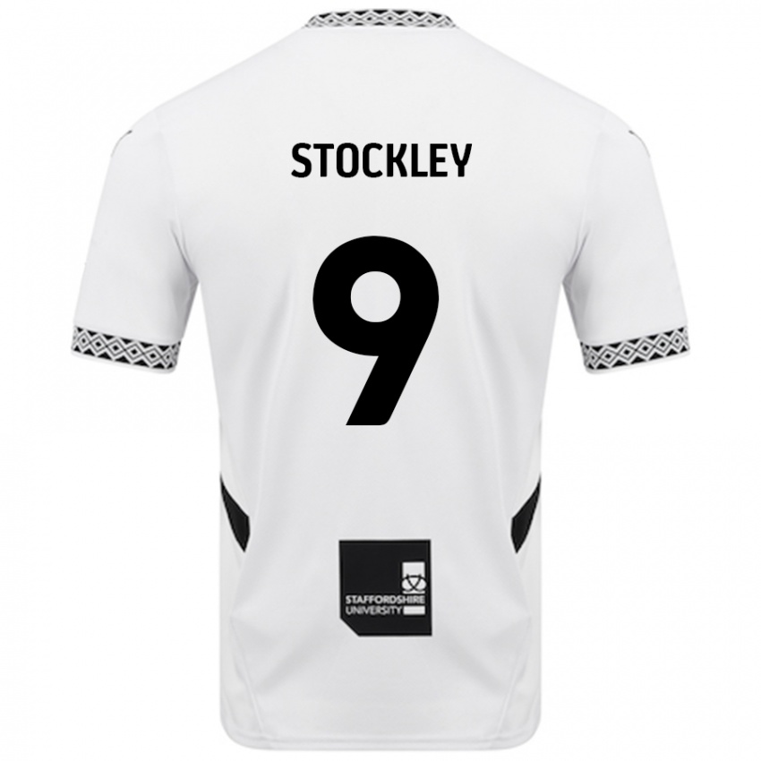 Niño Camiseta Jayden Stockley #9 Blanco 1ª Equipación 2024/25 La Camisa México