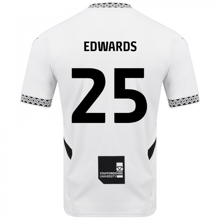 Niño Camiseta Diamond Edwards #25 Blanco 1ª Equipación 2024/25 La Camisa México