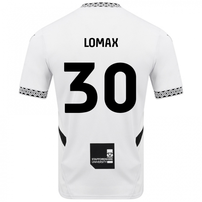 Niño Camiseta Ben Lomax #30 Blanco 1ª Equipación 2024/25 La Camisa México