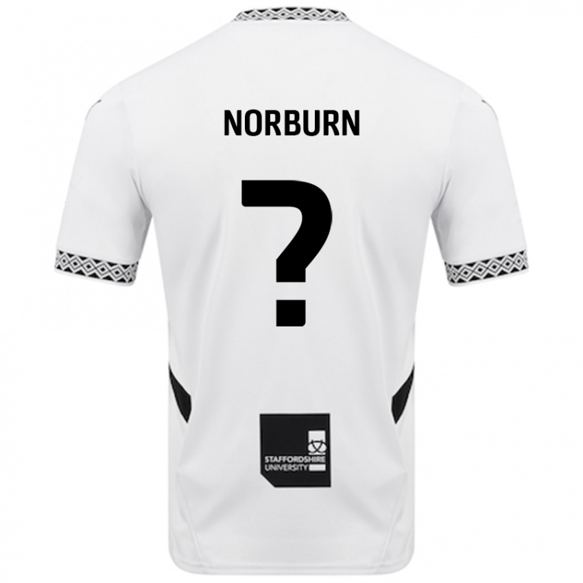 Niño Camiseta Dylan Norburn #0 Blanco 1ª Equipación 2024/25 La Camisa México