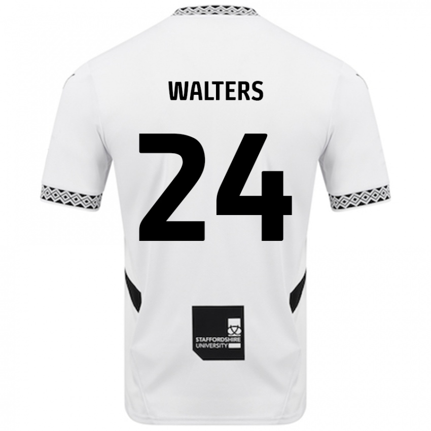 Niño Camiseta Rhys Walters #24 Blanco 1ª Equipación 2024/25 La Camisa México