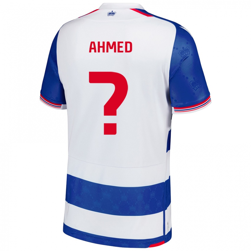 Niño Camiseta Ashqar Ahmed #0 Azul Blanco 1ª Equipación 2024/25 La Camisa México