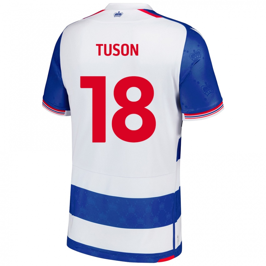 Niño Camiseta Freya Meadows-Tuson #18 Azul Blanco 1ª Equipación 2024/25 La Camisa México