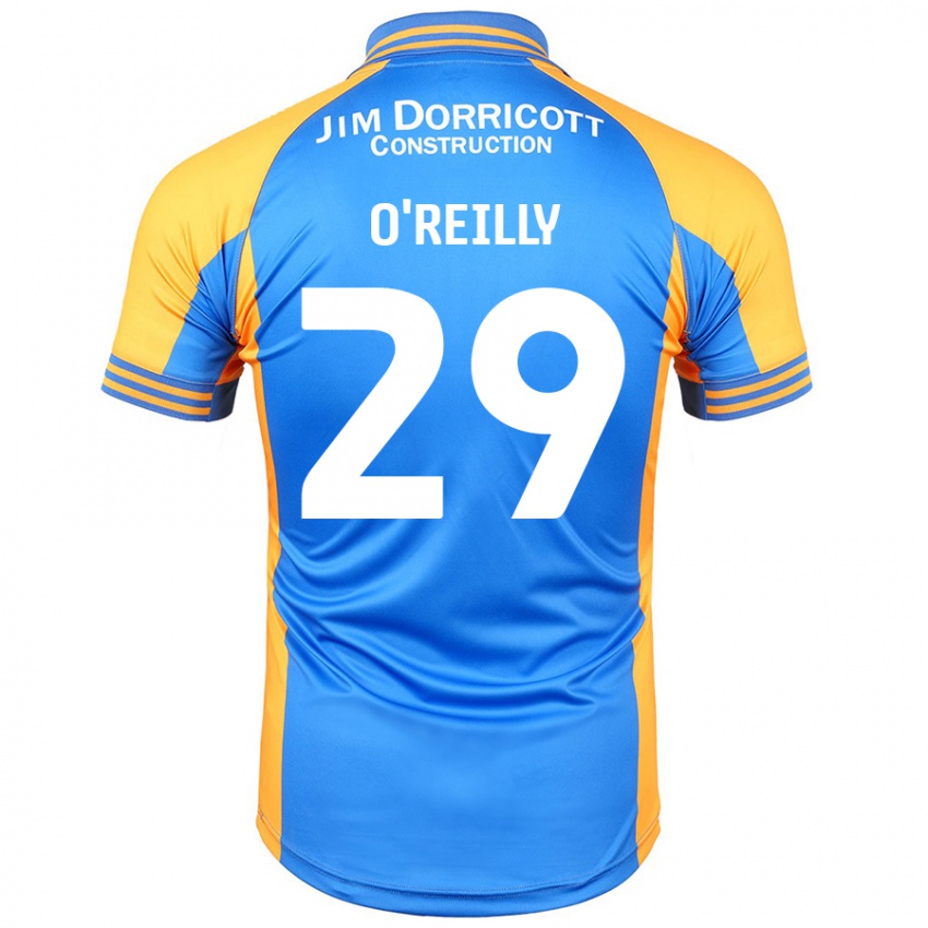 Niño Camiseta Tommi O'reilly #29 Azul Ámbar 1ª Equipación 2024/25 La Camisa México