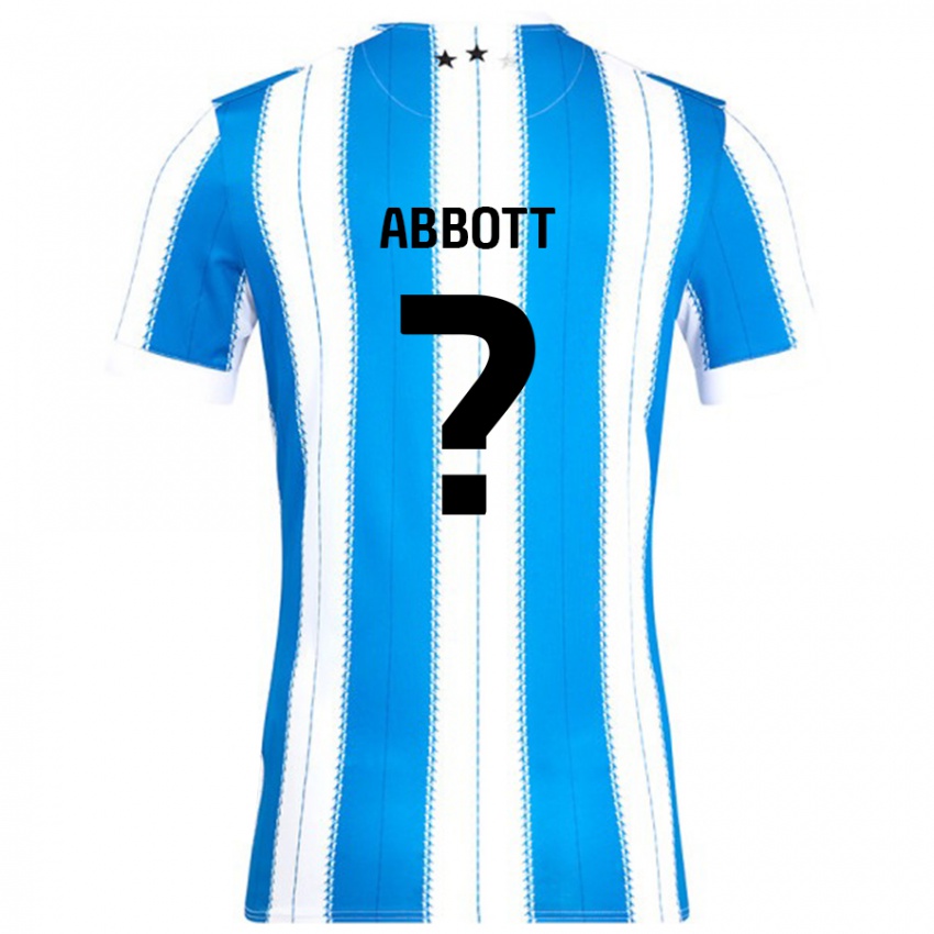 Niño Camiseta Zak Abbott #0 Azul Blanco 1ª Equipación 2024/25 La Camisa México