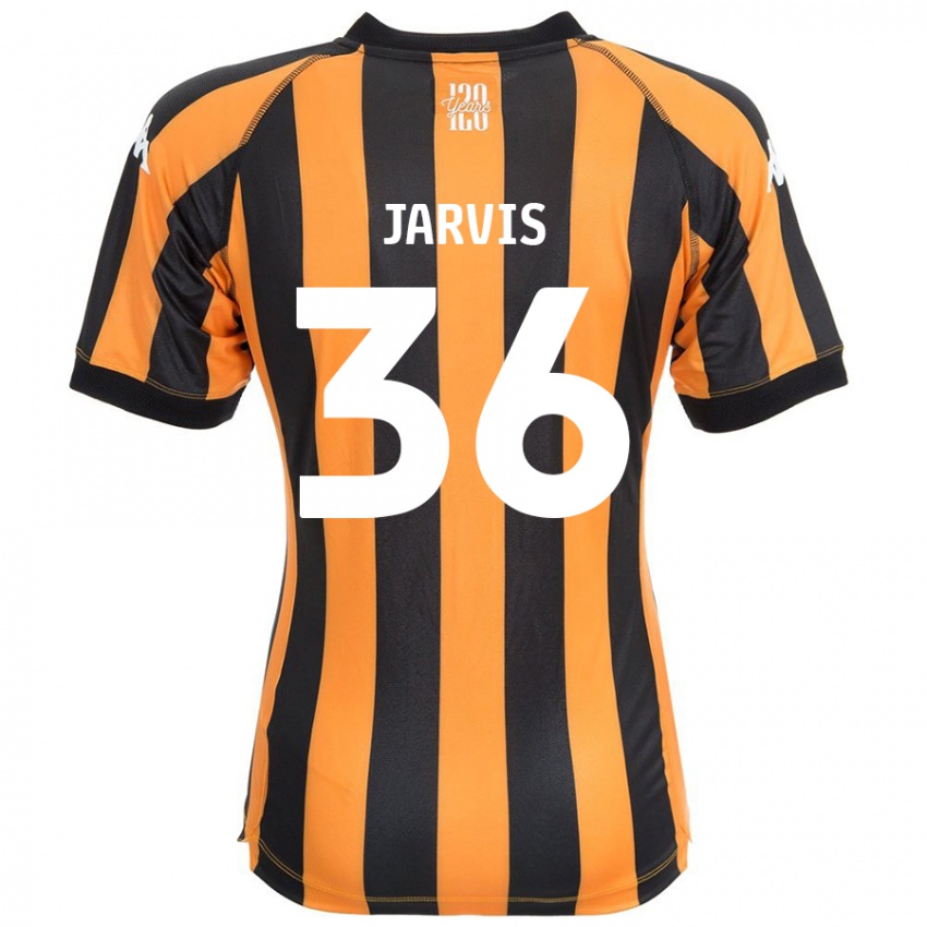 Niño Camiseta Will Jarvis #36 Negro Ámbar 1ª Equipación 2024/25 La Camisa México