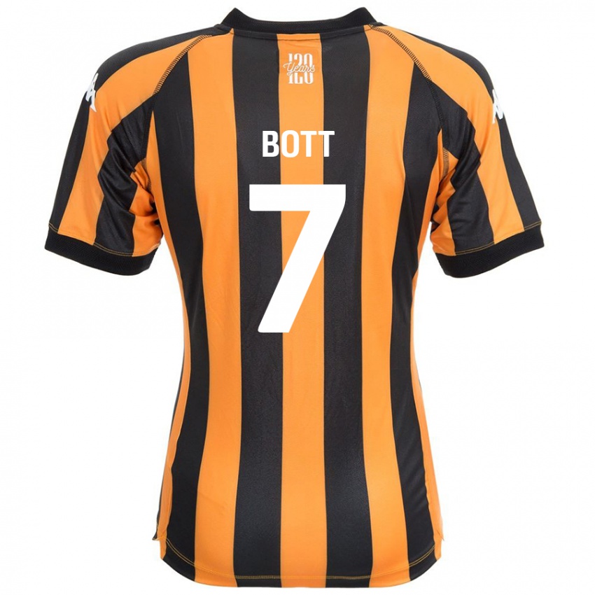 Niño Camiseta Liberty Bott #7 Negro Ámbar 1ª Equipación 2024/25 La Camisa México