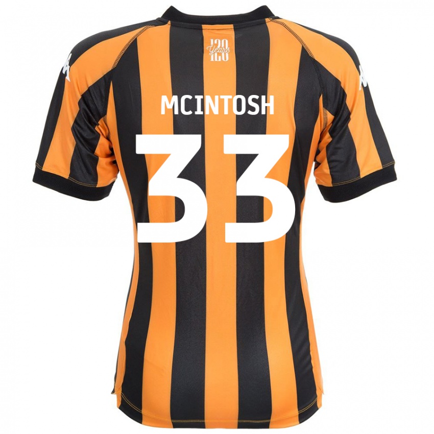 Niño Camiseta Lucy Mcintosh #33 Negro Ámbar 1ª Equipación 2024/25 La Camisa México