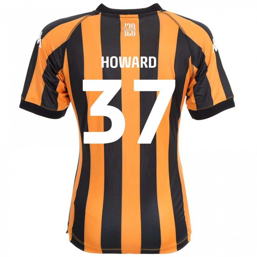 Niño Camiseta Scarlet Howard #37 Negro Ámbar 1ª Equipación 2024/25 La Camisa México