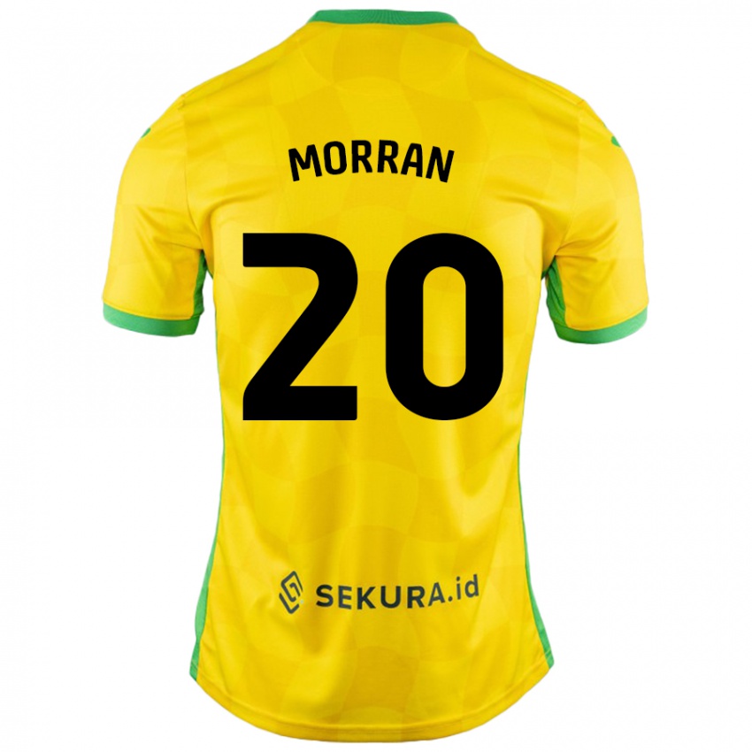 Niño Camiseta Eloise Morran #20 Amarillo Verde 1ª Equipación 2024/25 La Camisa México