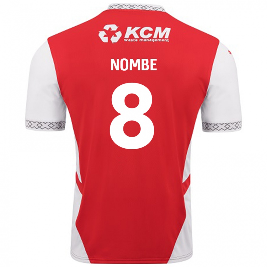 Niño Camiseta Sam Nombe #8 Rojo Blanco 1ª Equipación 2024/25 La Camisa México