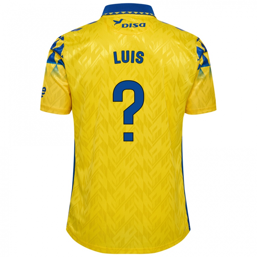 Niño Camiseta Ryan Luis #0 Amarillo Azul 1ª Equipación 2024/25 La Camisa México