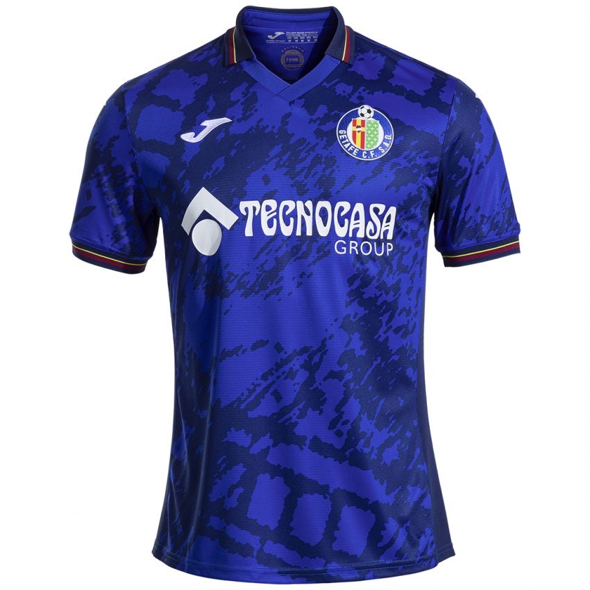 Niño Camiseta Juan David Peralta #0 Azul Más Oscuro 1ª Equipación 2024/25 La Camisa México