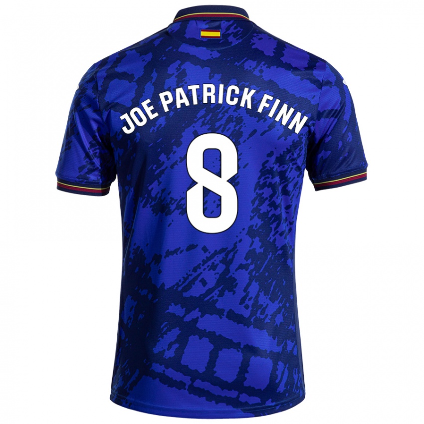 Niño Camiseta John Joe Patrick Finn #8 Azul Más Oscuro 1ª Equipación 2024/25 La Camisa México