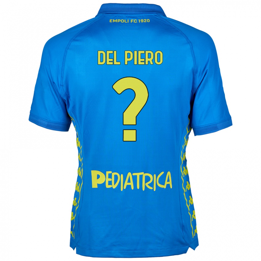 Niño Camiseta Tobias Del Piero #0 Azul 1ª Equipación 2024/25 La Camisa México