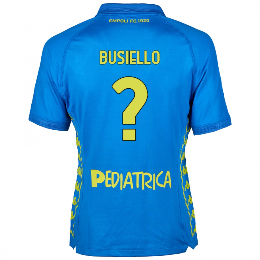 Niño Camiseta Danilo Busiello #0 Azul 1ª Equipación 2024/25 La Camisa México