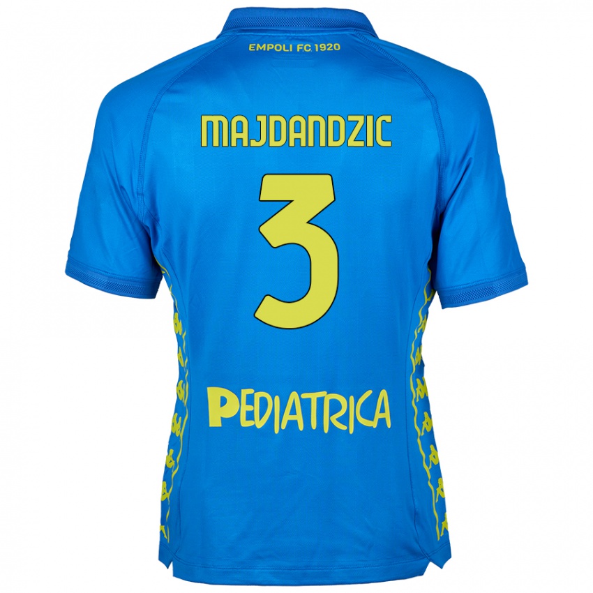 Niño Camiseta Patrik Majdandzic #3 Azul 1ª Equipación 2024/25 La Camisa México