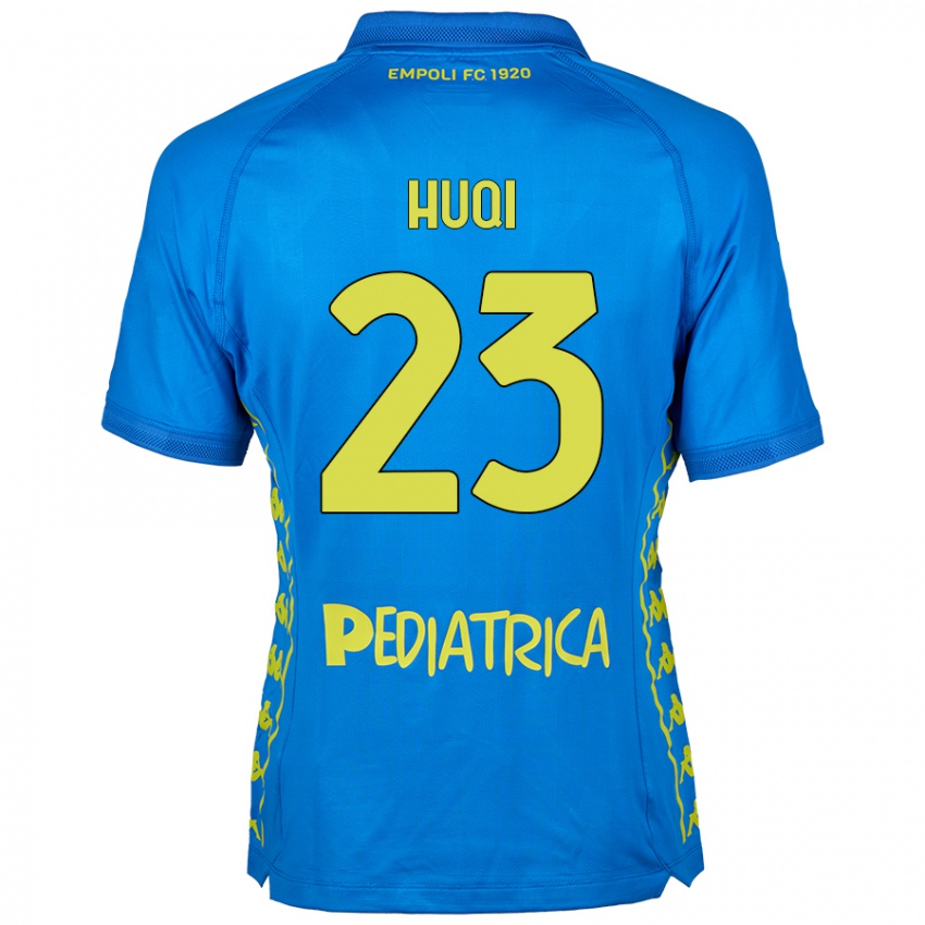 Niño Camiseta Mattia Huqi #23 Azul 1ª Equipación 2024/25 La Camisa México