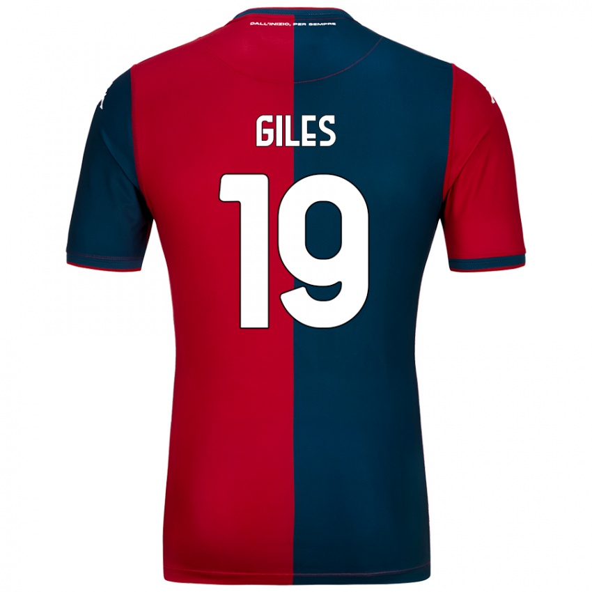 Niño Camiseta Heidi Giles #19 Rojo Azul Oscuro 1ª Equipación 2024/25 La Camisa México