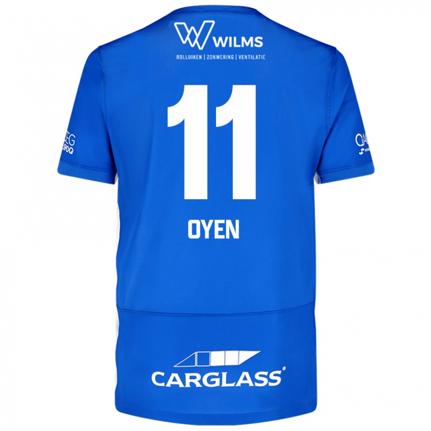 Niño Camiseta Luca Oyen #11 Azul 1ª Equipación 2024/25 La Camisa México