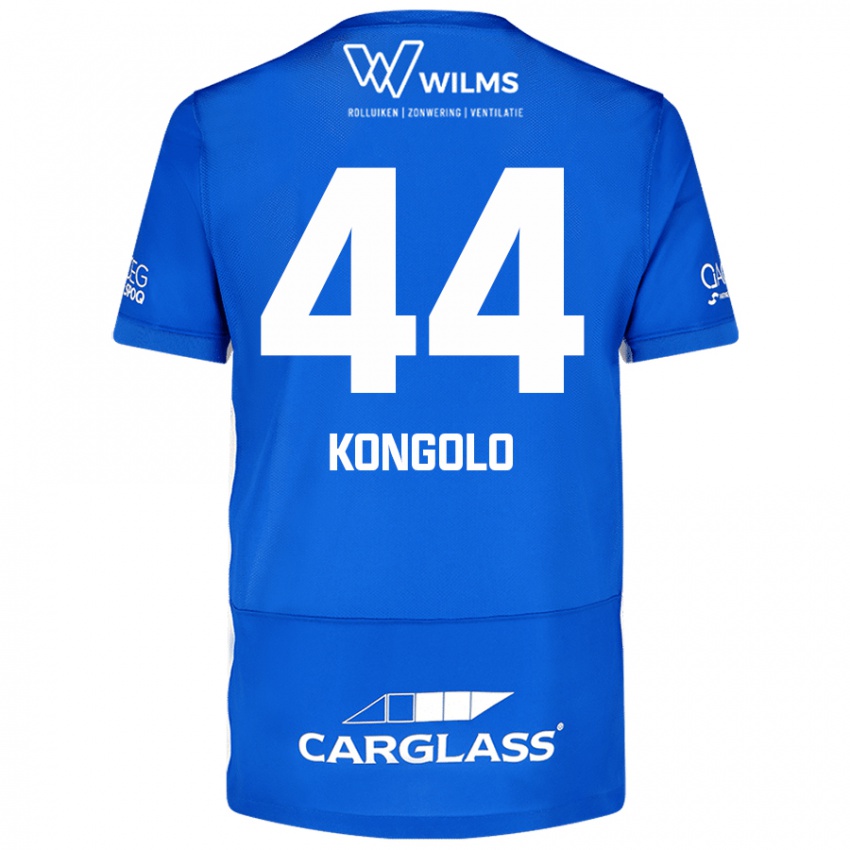 Niño Camiseta Josue Kongolo #44 Azul 1ª Equipación 2024/25 La Camisa México