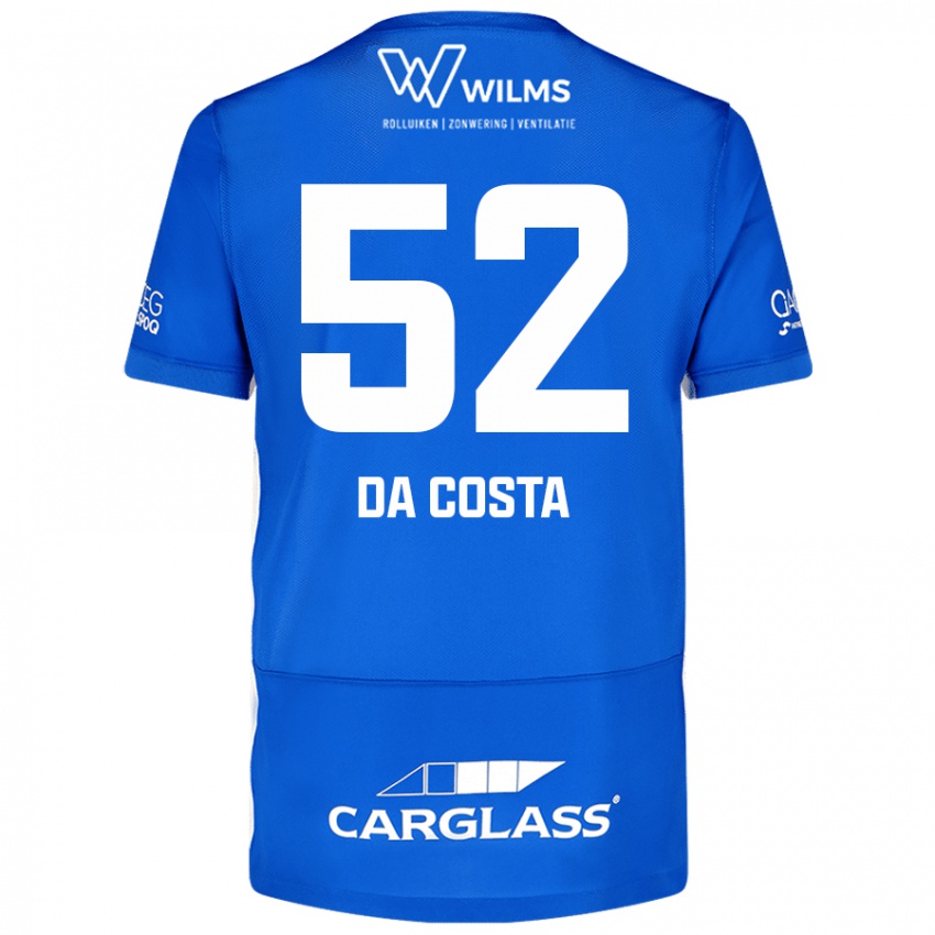 Niño Camiseta Wilson Da Costa #52 Azul 1ª Equipación 2024/25 La Camisa México