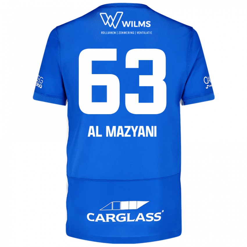 Niño Camiseta Faissal Al Mazyani #63 Azul 1ª Equipación 2024/25 La Camisa México