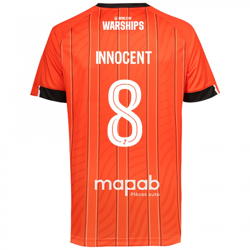 Niño Camiseta Bonke Innocent #8 Naranja 1ª Equipación 2024/25 La Camisa México