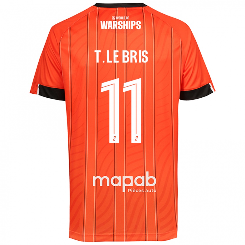 Niño Camiseta Théo Le Bris #11 Naranja 1ª Equipación 2024/25 La Camisa México