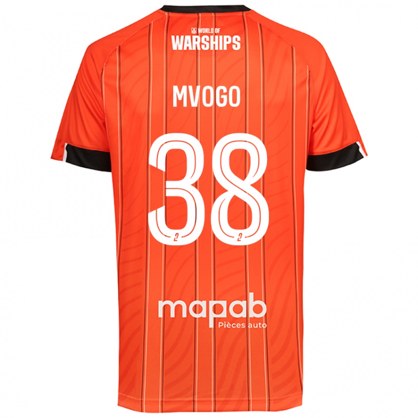 Niño Camiseta Yvon Mvogo #38 Naranja 1ª Equipación 2024/25 La Camisa México