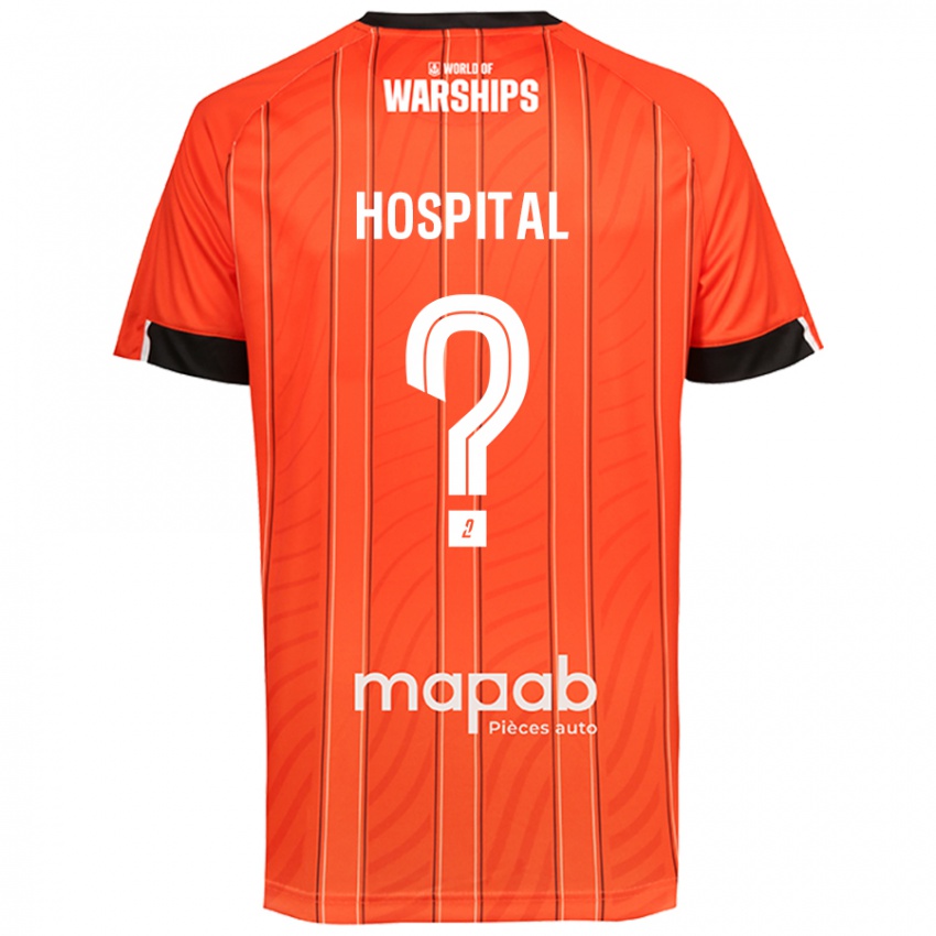 Niño Camiseta Alex Hospital #0 Naranja 1ª Equipación 2024/25 La Camisa México