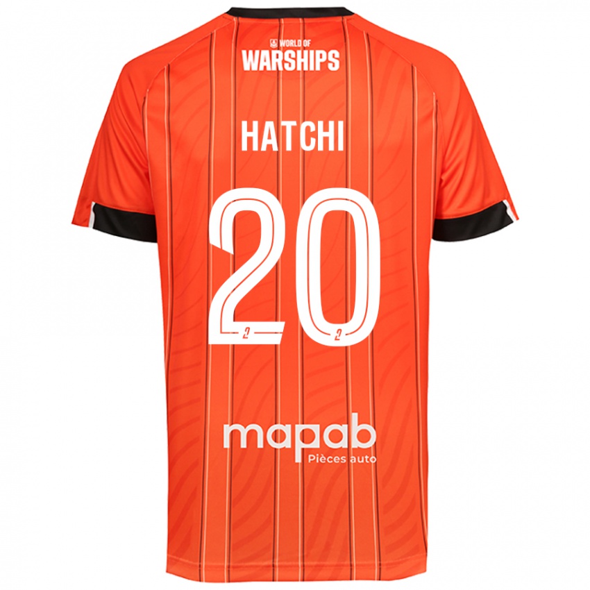 Niño Camiseta Jérémy Hatchi #20 Naranja 1ª Equipación 2024/25 La Camisa México